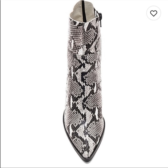 Tony Bianco snakeskin booties - Picture 3 of 5